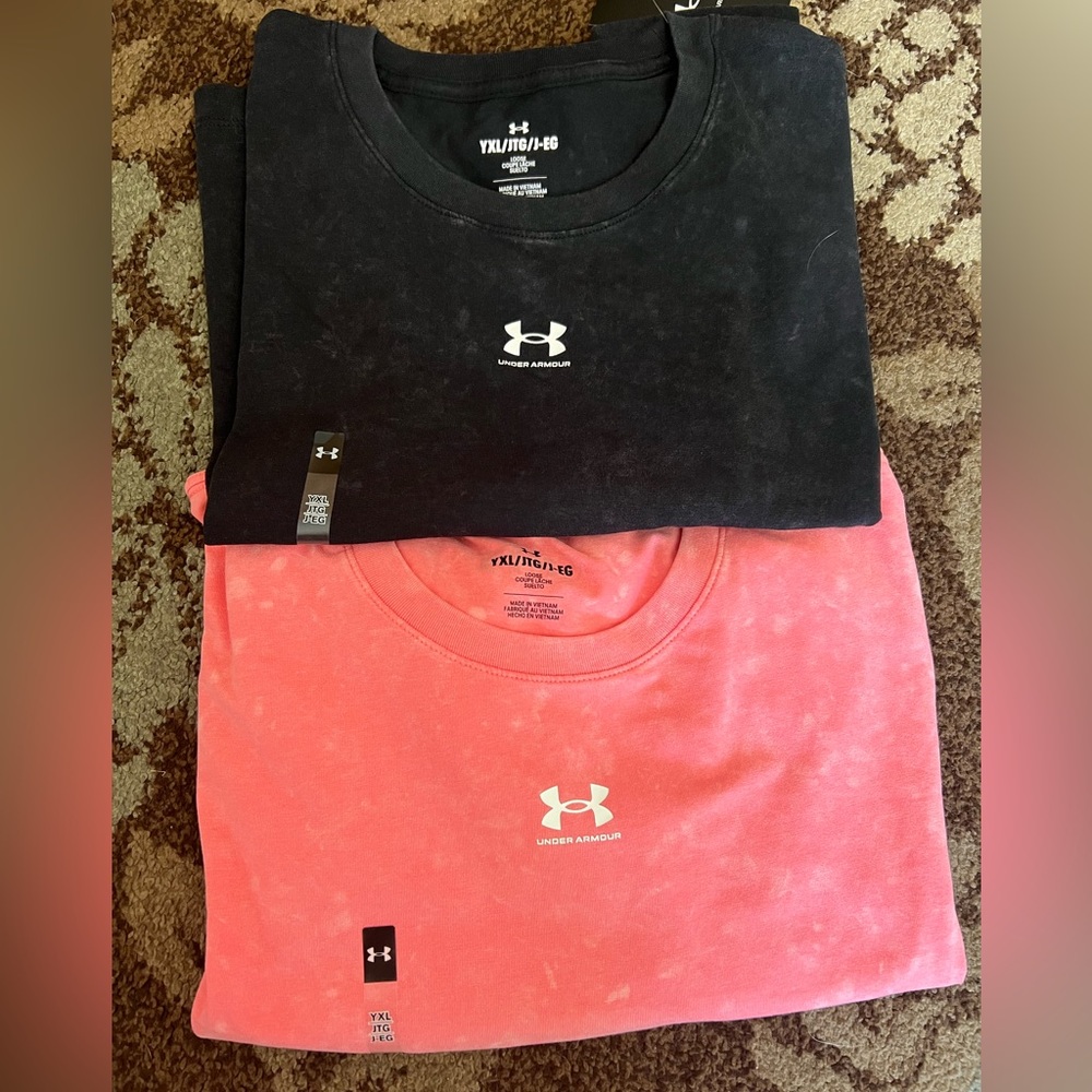 Under Armour Rival Wash Short Sleeve Cropped Shirts